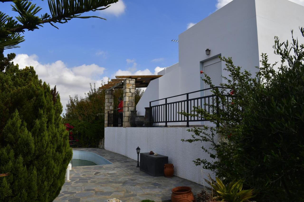 Gemuetliche Villa Mailin Priv. Pool Schoene Aussicht Skouloufia Luaran gambar